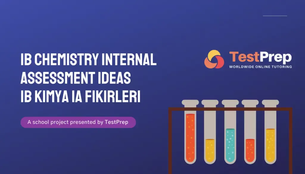 IB Chemistry Internal Assessment Ideas - IB Kimya IA Fikirleri